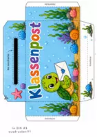Vorschau - Mal- und Bastelvorlagen - Unsere Klasse - Wasserschildkrötenklasse Klassenpost - Seite 2