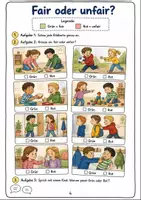 Vorschau - Arbeitsblätter - Goldene Regel Klasse 1 -2 Freundlich Handeln Lernen - Seite 3