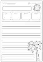 Vorschau - Arbeitsblätter - Roll a summer adventure story (Creative Writing) - Seite 2