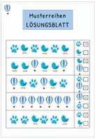 Vorschau - Arbeitsblätter - Muster & Zahlenreihen | Muster fortsetzen | Logisches Denken | Mathematik Klasse 1-2 - Seite 3