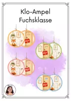 Vorschau - Poster - Klo / WC-Ampel für Fuchsklassen - Deckblatt