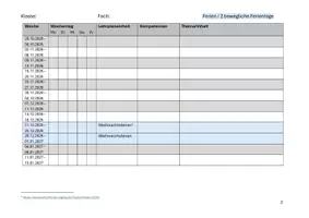 Vorschau - Lehrpläne/Lehrermaterial - Stoffverteilungsplan_SJ_26_27_SL_editierbar - Seite 1