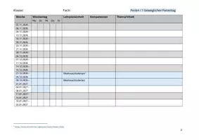 Vorschau - Lehrpläne/Lehrermaterial - Stoffverteilungsplan_SJ_26_27_SH_editierbar - Seite 1