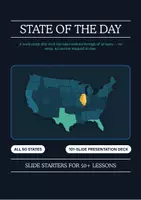 Vorschau - Unterrichtsreihen - State of the Day – Slide Edition USA - Deckblatt