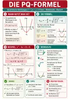 Vorschau - Poster - pq-Formel - Spickzettel & Übersicht Mathematik - Deckblatt