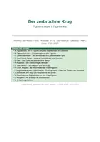 Vorschau - Unterrichtsreihen - Der zerbrochne Krug (Kleist): Figurenanalyse & Figurenkonstellation: Adam, Eve, Walter, Licht + Figurennetz | KMK-Pflichtlektüre Abitur 2026/27/28 | Kl. 10–12 - Deckblatt