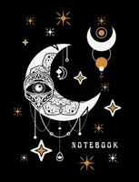 Vista previa - Recursos multimedia - Cuaderno creativo lindo de luna - Materiales listos para usar - Portada