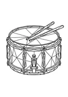 Vorschau - Arbeitsblätter - Polygone ausmalen: Musikinstrumente - DaZ/DaF • Deutsch • Kunst - Seite 1