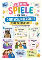 Vorschau - Unterrichtsreihen - Spiele für den Schulstart im Deutschunterricht - Deckblatt