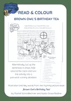 anteprima - Esercizi - Brown Owl's Birthday Tea - READ and COLOUR - Pagina di copertina