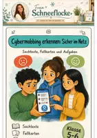 Vorschau - Arbeitsblätter - Cybermobbing erkennen Klasse 6 Medienbildung - Deckblatt