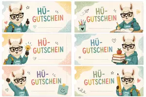 Vorschau - Poster - Materialpaket Schulanfang LAMA - Seite 3
