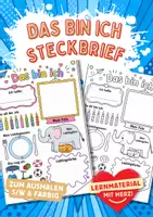 Vorschau - Arbeitsblätter - Das bin ich - Deckblatt