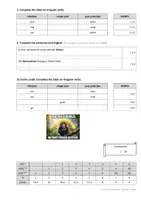 Vorschau - Test - Orange Line 2 Zoom in & Unit 1 Vokabeltest / vocabulary test (Way in) - Seite 1