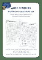 Vista previa - Hojas de trabajo - Brown Owl's Birthday Tea - WORD SEARCH - Portada