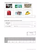 Vorschau - Test - Orange Line 2 Unit 3 vocabulary test / Vokabeltest (Station 1) - Seite 1