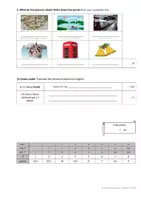Vorschau - Test - Orange Line 2 Unit 3 vocabulary test / Vokabeltest (Station 1) - Seite 3