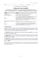 Vorschau - Arbeitsblätter - Geschichte Klausur Oberstufe: Kulturkampf 1871/72 – Staat und katholische Gegenwehr - Seite 1