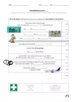 Vorschau - Test - Orange Line 2 Unit 2 Vokabeltest / vocabulary test (Way in + Station 1) - Deckblatt
