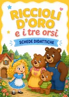 anteprima - Esercizi - Riccioli d'oro e i tre orsi schede didattiche - Pagina di copertina