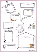 Vorschau - Arbeitsblätter - Steckbrief und Präsentation - Todo sobre mi (alles über mich) - Deckblatt