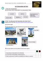 Vorschau - Arbeitsblätter - Film: À la découverte des Catacombes (Déc 2, U 2, Klett) - Deckblatt