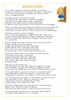 anteprima - Testo - La storia di Riccioli d'Oro e i tre orsi - Pagina 1