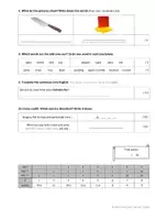 Vorschau - Test - Orange Line 2 Unit 4 Vokabeltest / vocabulary test (Station 2) - Seite 3
