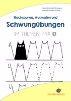 Vorschau - Arbeitsblätter - Graphomotorik Schwungübungen Klasse 1 - Deckblatt
