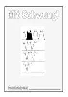 Vorschau - Arbeitsblätter - Graphomotorik Schwungübungen Klasse 1 - Seite 2