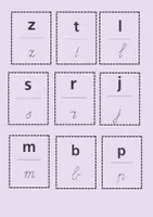 Voorbeeld - Letterkaartjes - Veilig leren lezen zoemversie - Pagina 2