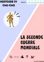 Aperçu - Préparation de séquence / Séquence complète - Livret + évaluation CM1-CM2 Histoire - La Seconde Guerre mondiale - Page 1