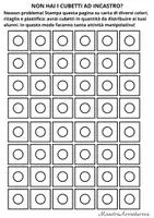 anteprima - Esercizi - Sottrazioni Pratiche (+ Kit Cubetti Fai-da-Te) - Pagina 1