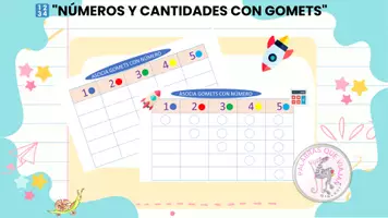 Vista previa - Hojas de trabajo - GOMETS Y NÚMEROS - Portada