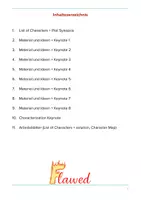 Vorschau - Unterrichtsreihen - Begleitmaterial zur Lektüre Flawed von Cecilia Ahern - Seite 1