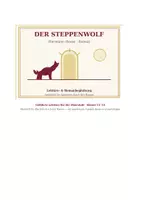Vorschau - Unterrichtsreihen - „Der Steppenwolf (Hesse) – Gesamtpaket: Alle 6 Materialien | Lektürebegleitung mit Spurenbuch, Figurennetz, Erzähltechnik, Motive, 3 Klausuren mit EHZ, Ethik-Transfer (Jung & Nietzsche) | Oberstufe Kl. 11–13 - Seite 1