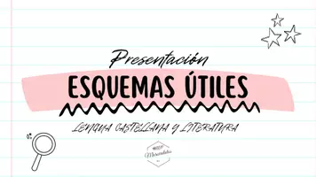 Vista previa - Unidades / Secuencias / Situaciones de Aprendizaje - Mis primeros esquemas útiles de Lengua Castellana - Portada