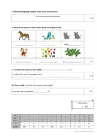 Vorschau - Test - Orange Line 1 Unit 3 Vokabeltest / vocabulary test (Station 1 + animals) - Seite 3