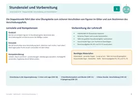 Vorschau - Stundenentwürfe - Mathe Unterrichtsvorbereitung Verschiebung - Seite 1