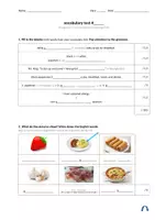 Vorschau - Test - Orange Line 2 Unit 4 Vokabeltest / vocabulary test (Station 1) - Seite 2