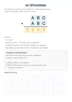 Vorschau - Arbeitsblätter - Mathe-Knobelaufgaben | Klasse 5-6 | mit Lösungen | inkl. Aufgabenblätter | mit Platz zum Rechnen - Seite 2