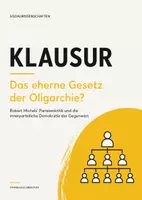 Vorschau - Arbeitsblätter - SoWi-Klausur Oberstufe: Michels – Ehernes Gesetz der Oligarchie & Parteien inkl. EWH - Deckblatt