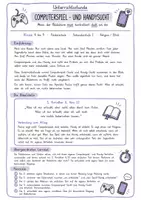 Vorschau - Stundenentwürfe - Religion | Computerspiel- & Handysucht | Unterrichtsstunde | Jugendthema | Korinther 6, Vers 12 | Klasse 6-9 - Seite 1