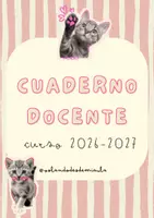 Vista previa - Para docentes: organización, planificación y formación - Cuaderno Docente + Reuniones 2026-2027 de GATITOS - página 1