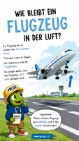 Vorschau - Bildkarten - Wie bleibt ein Flugzeug in der Luft? - Deckblatt