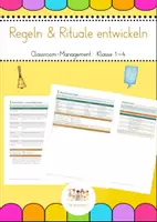 Vorschau - Anderer Materialtyp - Classroom Management - Regeln & Rituale entwickeln - Deckblatt