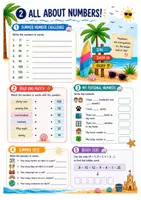Vorschau - Stundenentwürfe - Sommerheft letzte Schultage Englisch Klasse 5 | 12 Arbeitsblätter & Lösungen - Seite 3