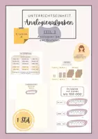 Vorschau - Poster - Analogieaufgaben Division I Zahlenraum 1 000 000 I Million I Analogien - Deckblatt