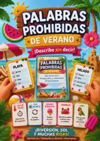 Vista previa - Juegos / Gamificación - PALABRAS PROHIBIDAS: VERANO - Portada