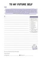 Vorschau - Arbeitsblätter - Back to School Activity – Time Capsule & Letter to My Future Self - Seite 2